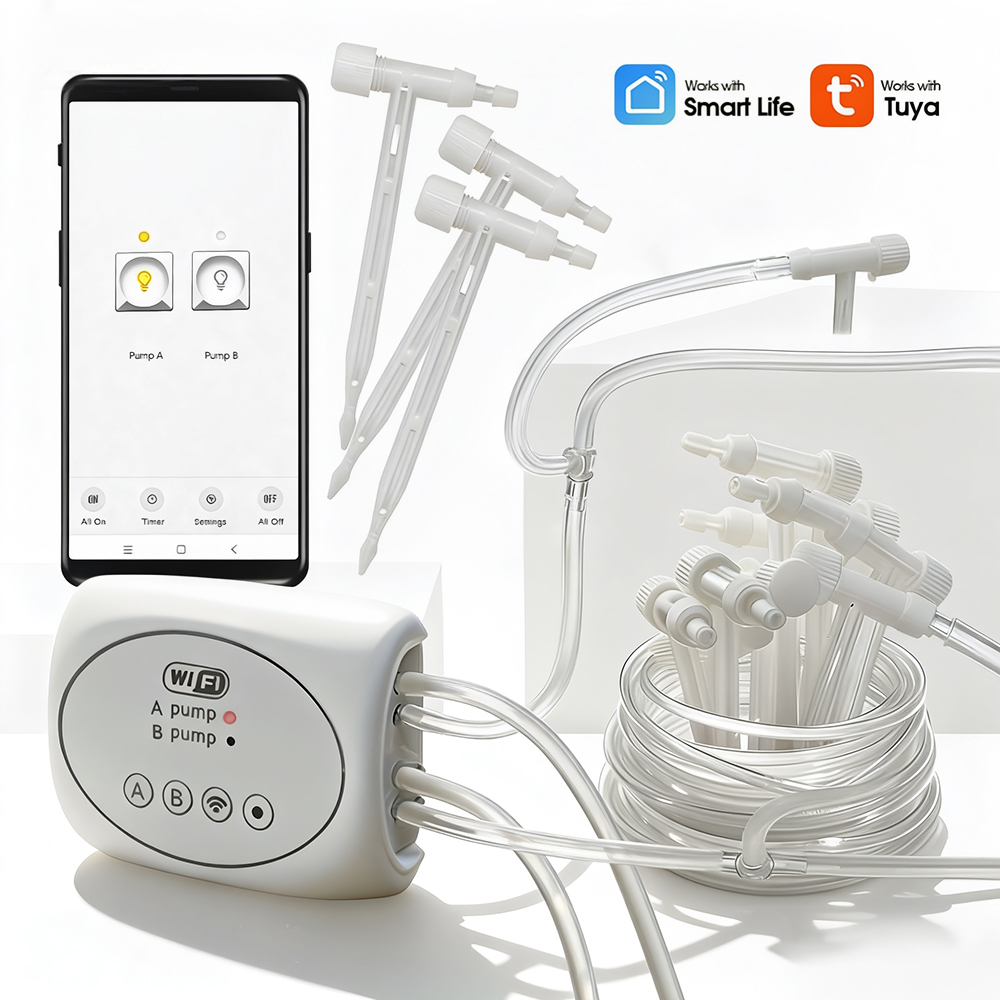 Timer Dual Outlet - 가정 정원용 와이파이 타이머 듀얼 아울렛