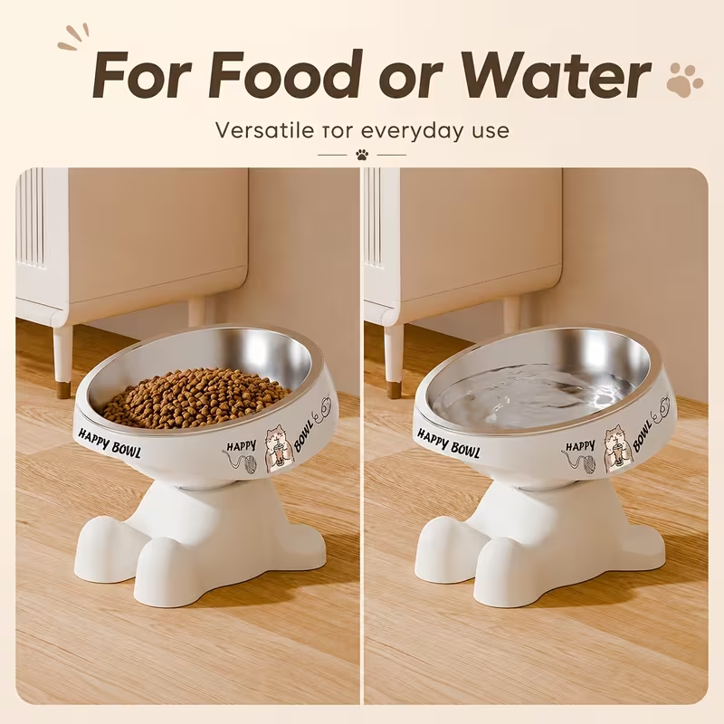 귀여운 높이 조절 애완동물 식기, 고양이/강아지 사료  - Royal Canin Food Medium 리뷰 및 가격